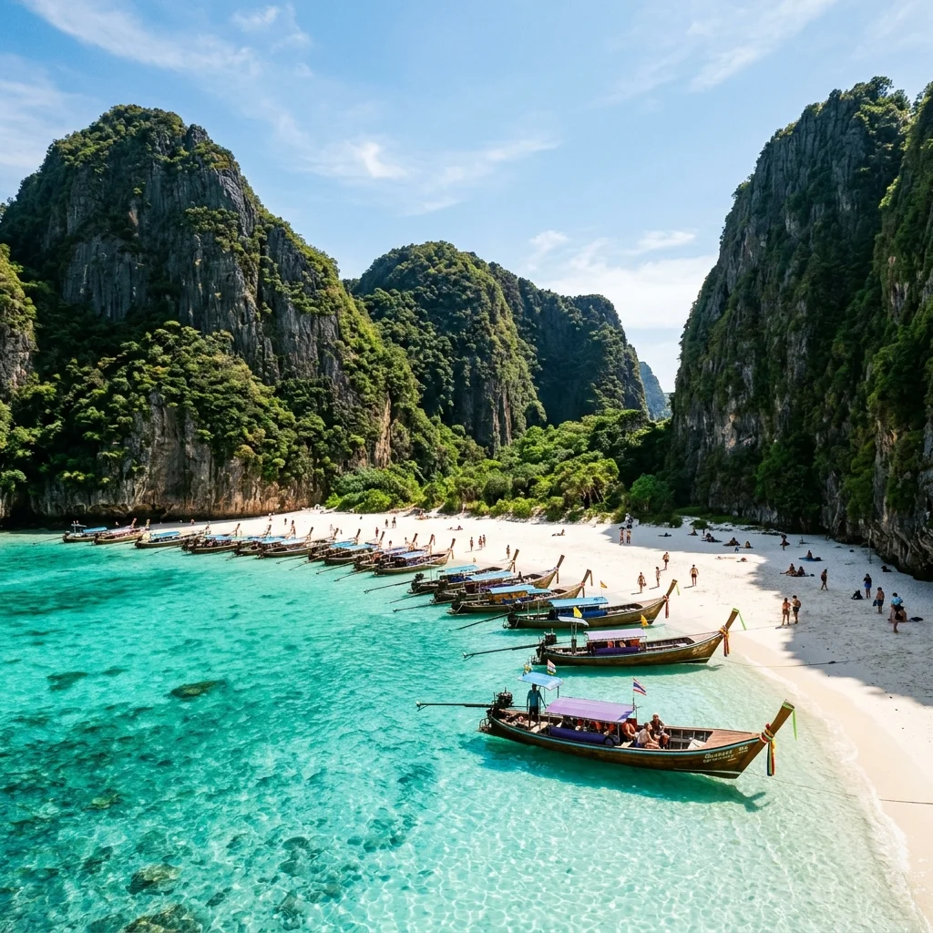 Phi Phi Islands Speedboat Tour with Snorkeling